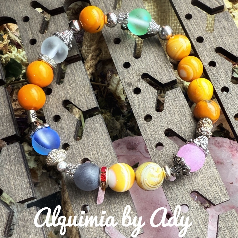 Alquimia Multicolor Beaded Bracelet 64$